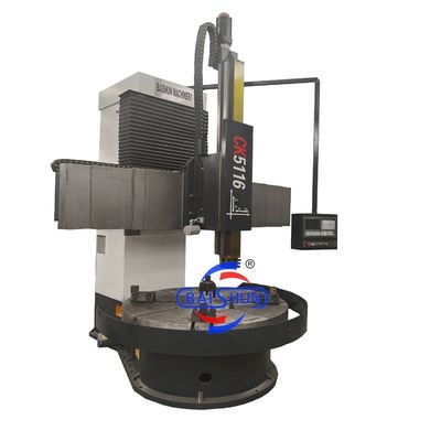 CK5120 Torno a colonna singola convenzionale verticale CNC Torno a taglio pesante