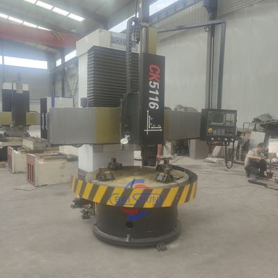 Torno verticale automatico CNC torretto tornitore utensile macchina tornitore a colonna singola