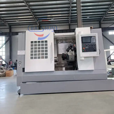 Taglio del metallo ruota di lega automatica letto inclinato CNC Tornibile TCK550