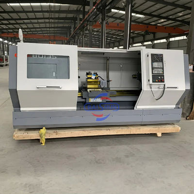 2 assi automatico Cnc Tornibile GSK utensili letto piatto