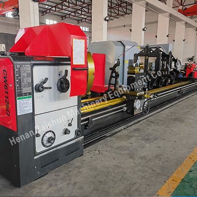 Macchine per tornio orizzontale ad alta velocità Cw61125q Torno metallico Larghezza del letto orizzontale 600 mm