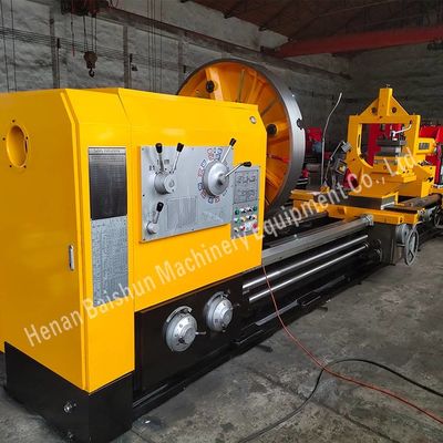 Grandi fori a fusione 105 mm Torno manuale orizzontale 6 metri Torno universale