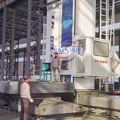 Grandi Tk69 pesanti orizzontale Cnc Boring Mill Tipo pavimento Alta velocità grande macchina da trapano di viaggio