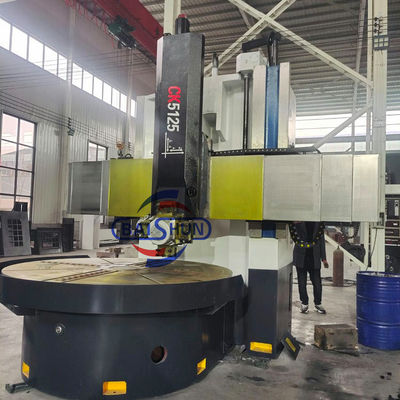 Henan Torno Mecanico Carousel verticale CK5125 CNC Torni macchina di tornitura