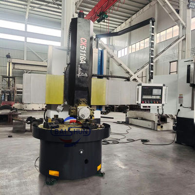 CK5116 Torno verticale a colonna singola Torno verticale Cnc torno verticale pesante