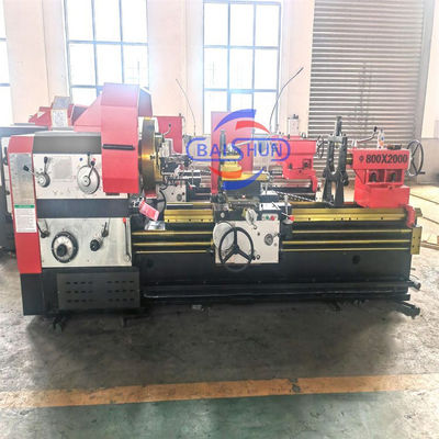 CW6280Q Torno orizzontale Torno parallelo manuale di tornitura del tornio metallico