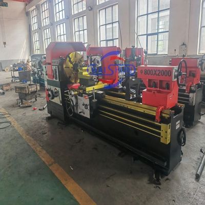 CW6280Q Torno orizzontale Torno parallelo manuale di tornitura del tornio metallico