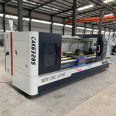 Macchine per il tornitorio di metallo orizzontale per cnc a letto piatto