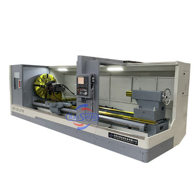 Macchina di tornitura per tornitura CNC a letto piatto professionale con diametro di oscillazione di 500 mm