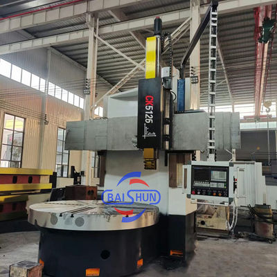 CE approvato CK5126 Alto rigidità cnc torretto a torretta verticale a colonna unica