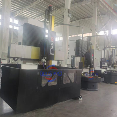 CK5117 VTL Metallo singola colonna Cnc Verticale Centrale di Tornitura Torniera