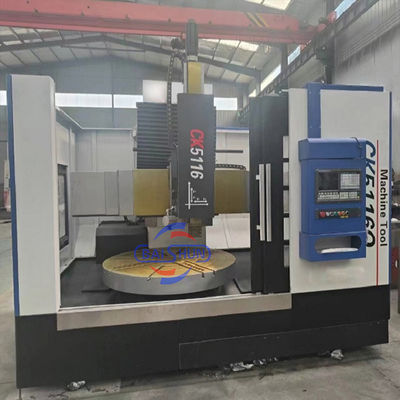 Prezzo della macchina di tornitura CNC centro di tornitura verticale automatico a colonna singola con copertura di protezione