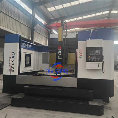 CK5123 Cnc Vertical Lathe Machine VTL Turretta di tornitura verticale Cnc a colonna singola