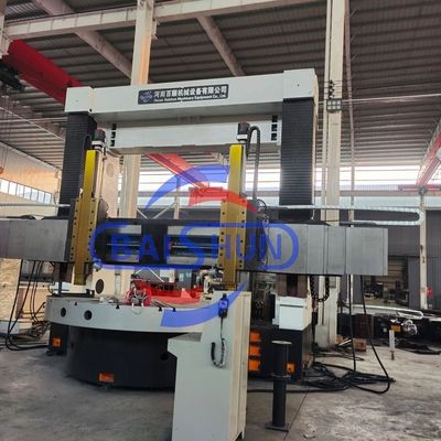 Macchine a tornio verticale CNC per la lavorazione del metallo con controllo PLC e touch screen