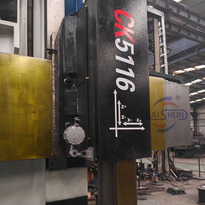 Grandi viaggi Cnc singole colonne Verticale Torretta Torno Machine