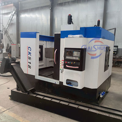Torno verticale Ck51 Cnc con asse C per tornitura e fresatura