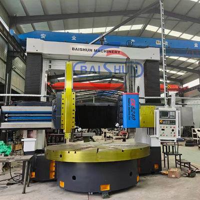 Tornio Verticale CNC a Doppia Colonna per Grandi Diametri con Doppio Mandrino