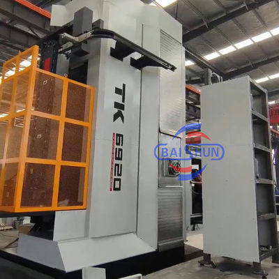 Grandi 5 assi orizzontale Cnc Perforazione e fresatura macchina con angolo testa fresatura