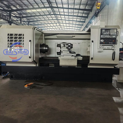 Precisione QK1322 Automatica Piatta Letto Orizzontale Piano CNC fili di tubo Torniera per la vendita