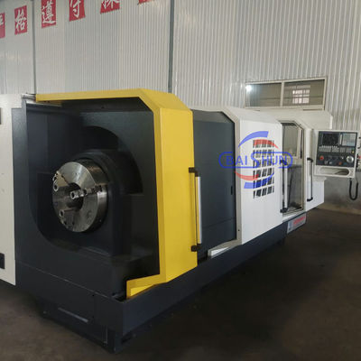 Tornio CNC filettatura tubi QK1325, oscillazione 800mm, foro 255mm