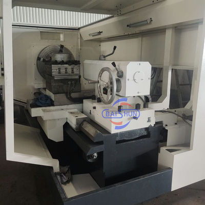 Nuovo Full Automatic Heavy Duty Metal Lathe QK1335 Big Hole Cnc Pipe Threading Lathe Machine