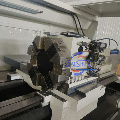 Macchina di taglio di metallo CNC economica Torno a fili di tubo con grande foratura a fusione