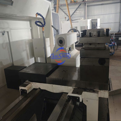 Precisione di grande diametro CNC tubo di filettatura Torno macchina per oleodotto paese