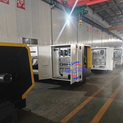 Alta rigidità Automatic Oil Country Heavy Duty CNC Pipe Threading Lathe Machine per la fabbricazione di viti