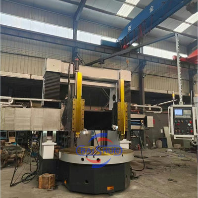 Alta precisione a doppia colonna carrozzone verticale CNC tornitore