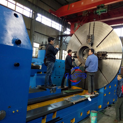 Diametro di grande oscillazione rotolo orizzontale girante torno rotolo di taglio pesante