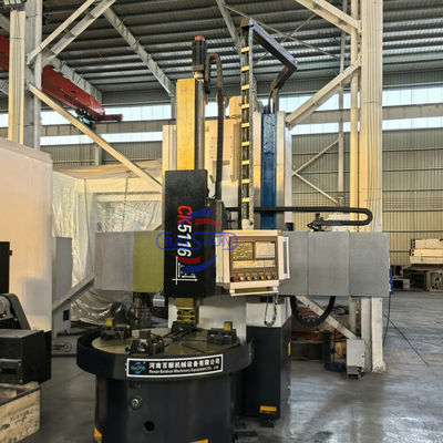 Precision Model CK5225 2 Axis Double Column Metal Turning Vertical Lathe Machine