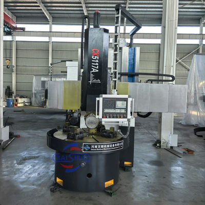 Tornio verticale CK5117, diametro tornibile 1700mm, capacità 5 tonnellate