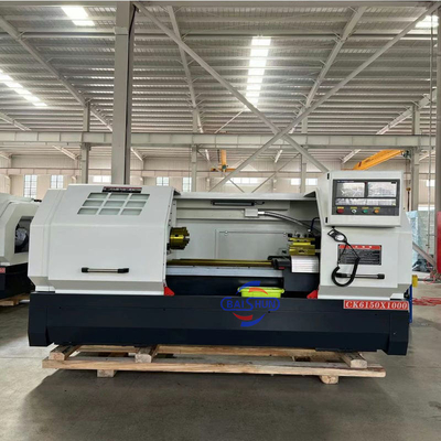 Tornio CNC cinese CK6150 a banco piatto, macchina utensile, Siemens