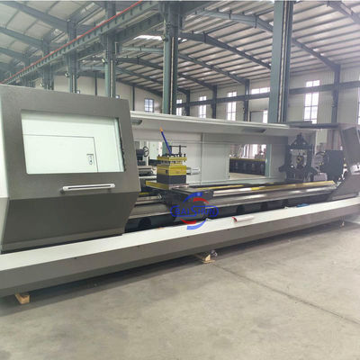 Tornio CNC CK6150 Tornitura di metalli a base piana oscillante da 500 mm