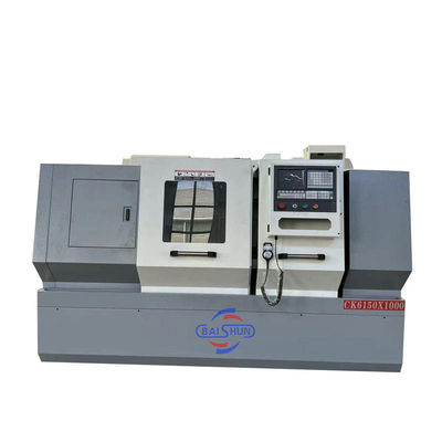 Tornio CNC Fanuc a banco piano, diametro rotazione 500mm, lunghezza pezzo 1500mm