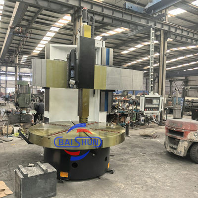 Tornio verticale CNC Fanuc con altezza di taglio di 1600 mm e diametro di tornitura massimo di 2500 mm