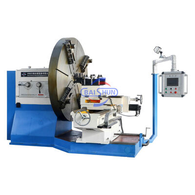 Centrale di tornitura metallica di alta qualità Latte a flangia orizzontale Grande diametro rotativo Alta precisione