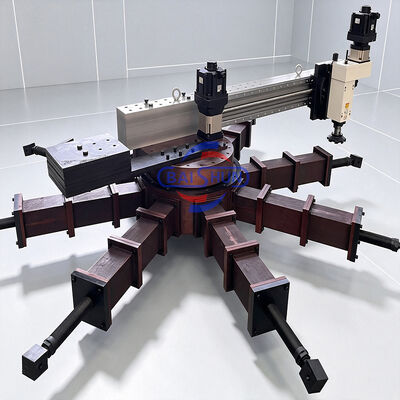 Fresatrice per flange portatile per lavorazioni in sito, rigatura flange per cantieristica navale e offshore